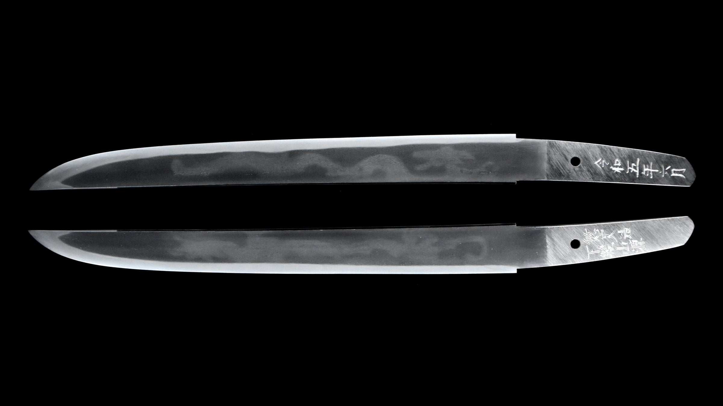 短刀 龍刃文 美術研磨済 刃渡り29.9cm | 大橋日本刀製作所