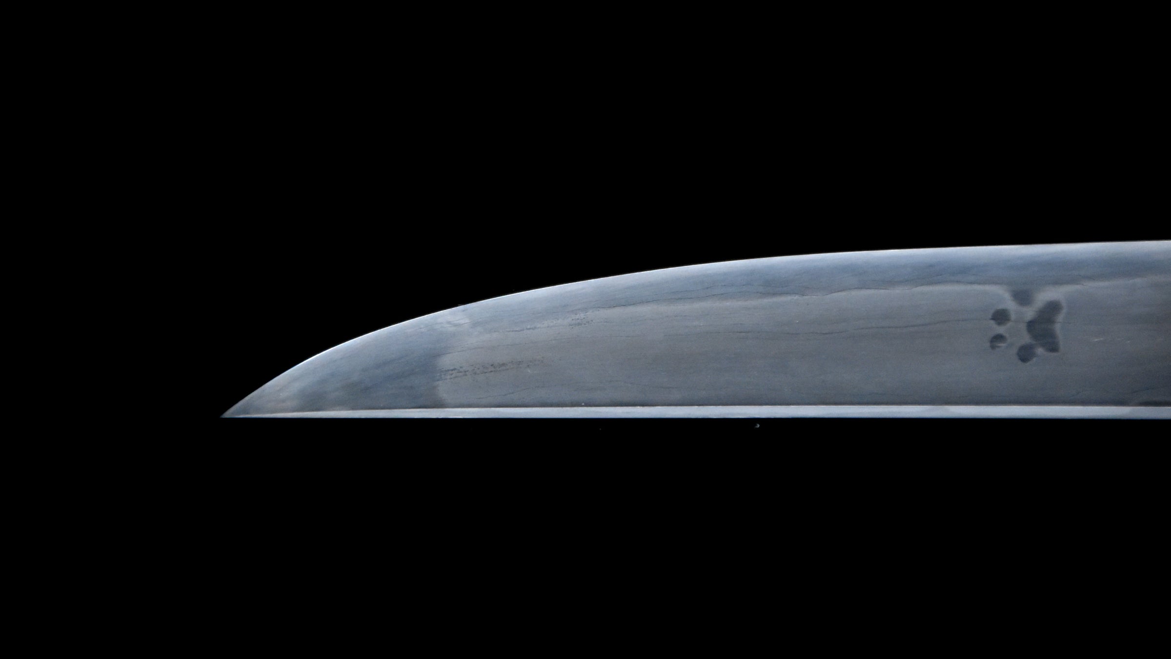 短刀 踏雪花(猫刃文) 刃渡24.2cm | 大橋日本刀製作所